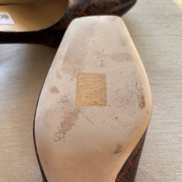 *NEW* Jimmy Choo Marcela 85 Snake Print Pumps - US 6 - Picture 13 of 15